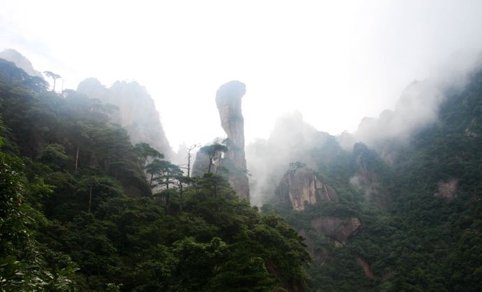 关于三清山的诗句五岳,诗人笔下的三清山