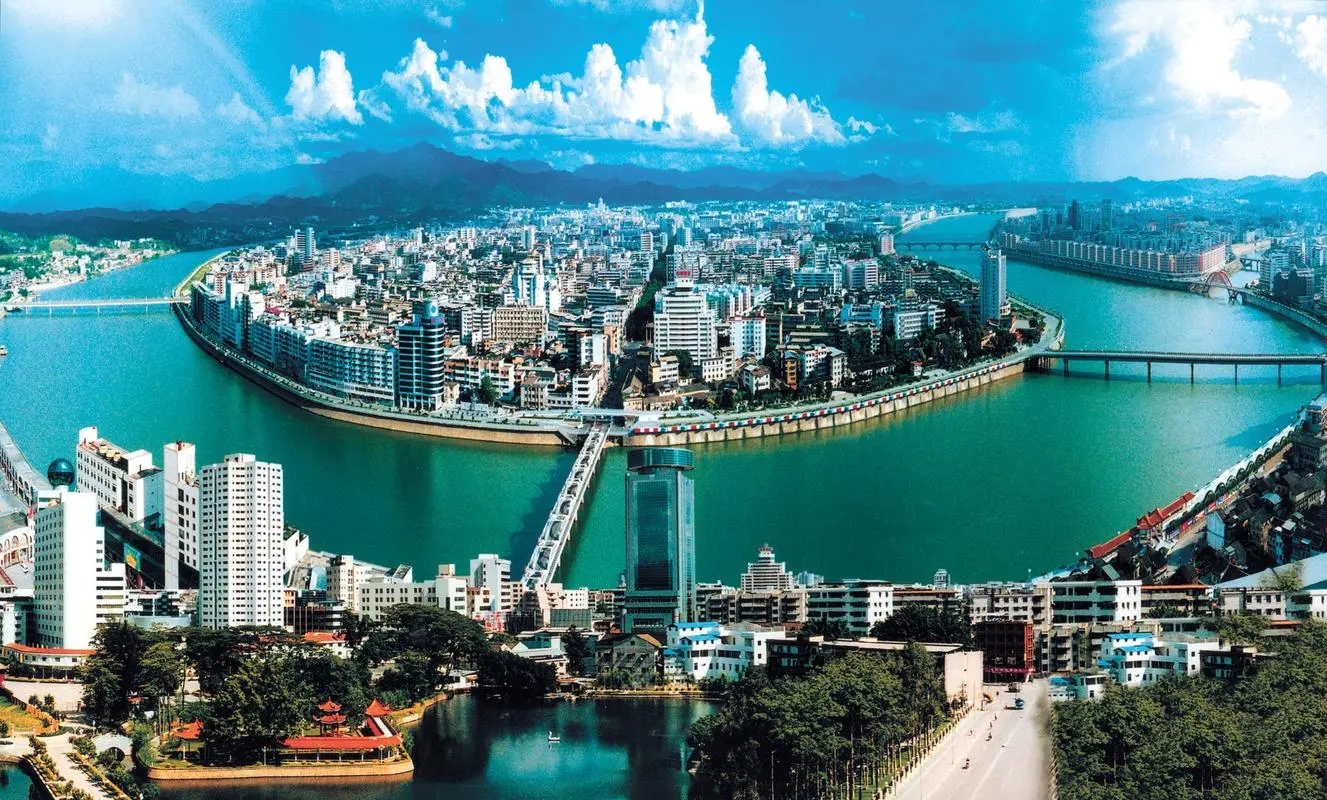 世界客都梅州风光,世界客都梅州