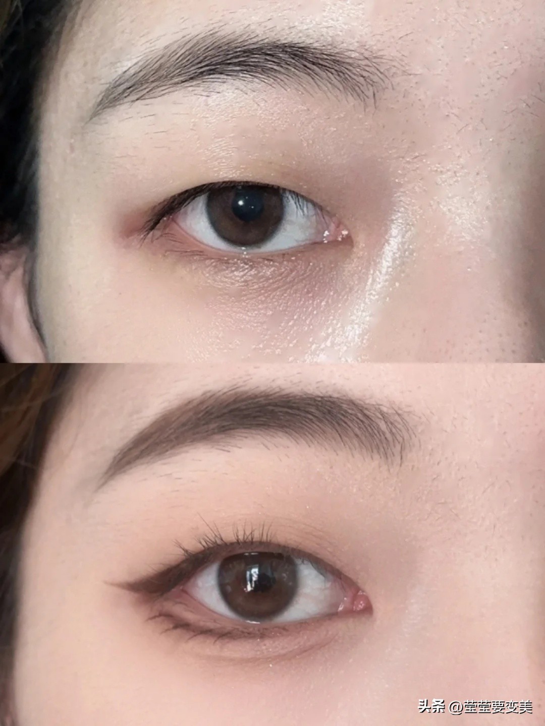 小眼单眼皮肿眼泡怎么画眼线,单眼皮肿眼泡怎么医美改善