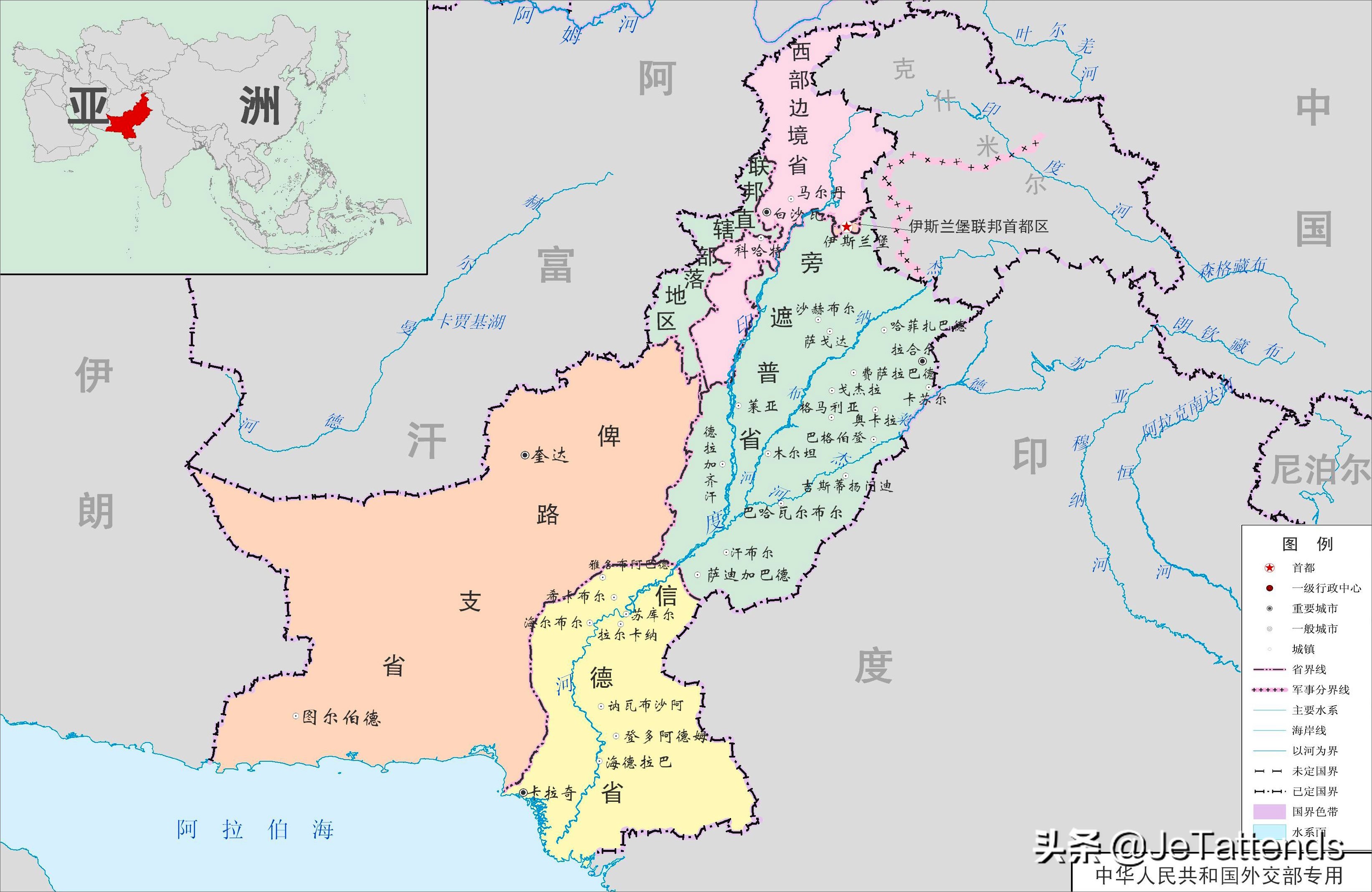 巴基斯坦地理百科,巴基斯坦地理讲解