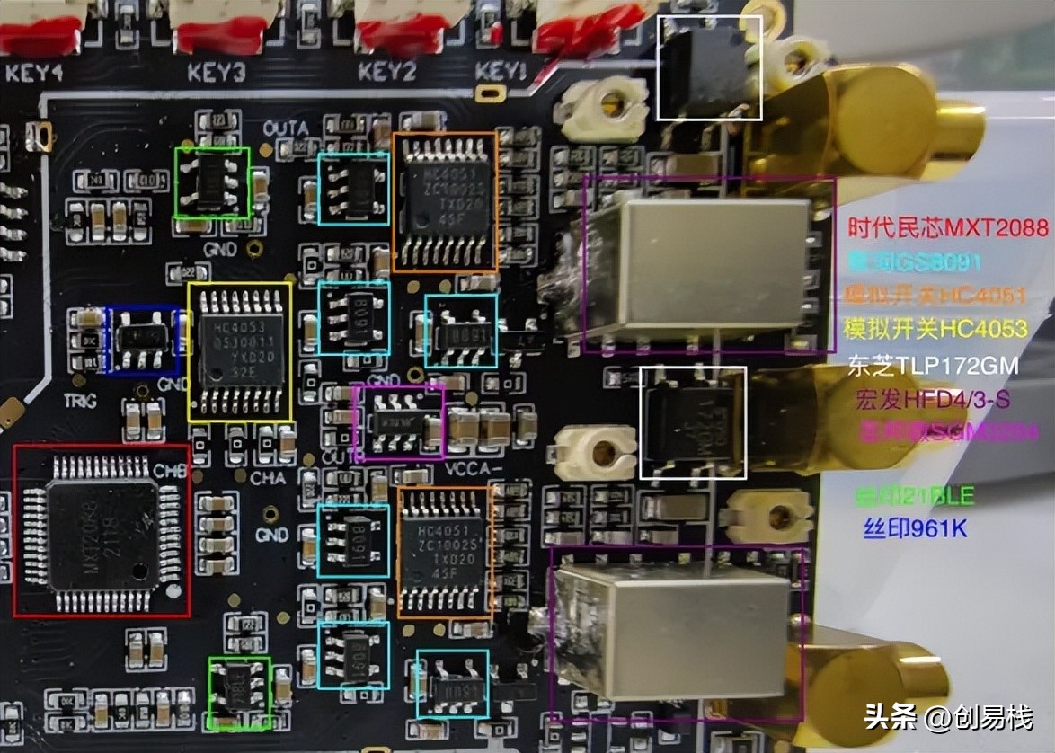 2019示波器拆解,便携式示波器拆解视频