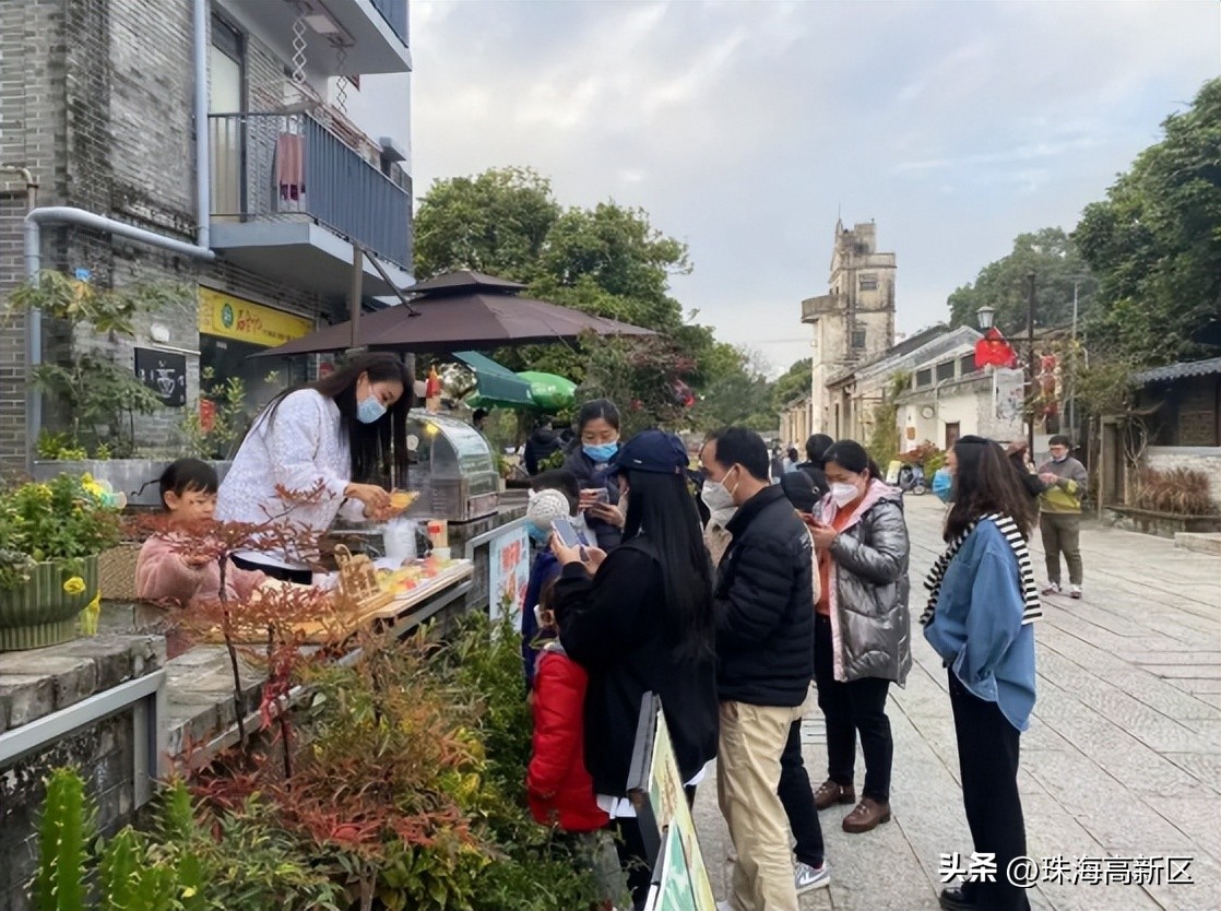 古色古香的明清风格的美食古街,古街古巷古村落风景到此一游