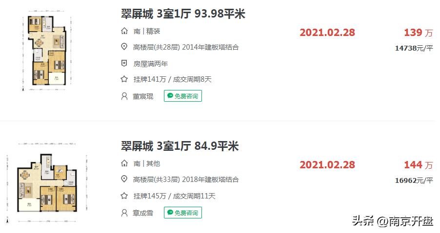 南京房价跌的五个小区,南京房价跌幅表