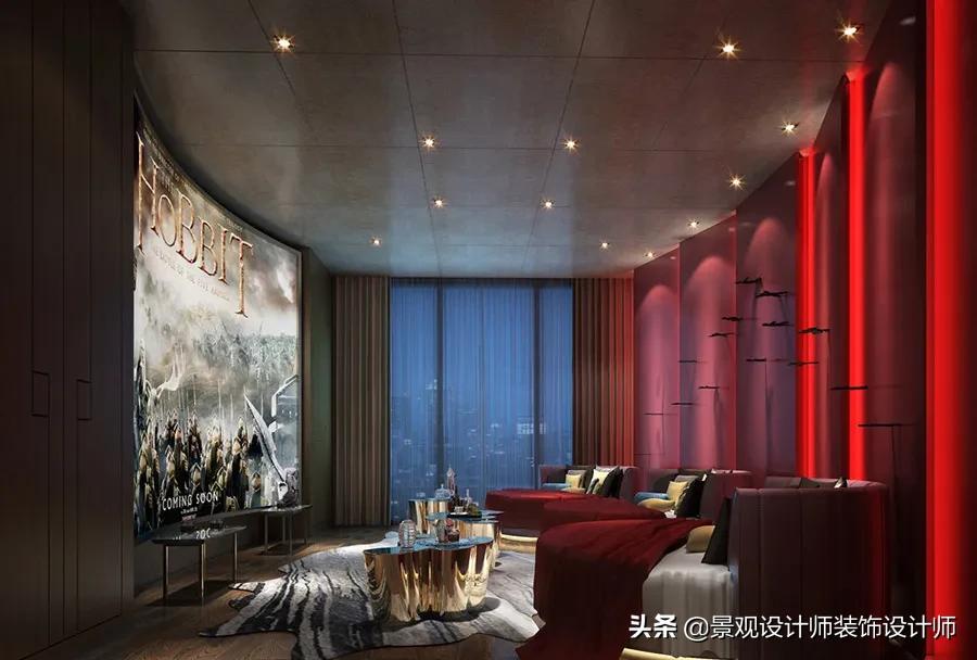 家庭影院KTV设计图纸,家庭ktv与家庭影院一体设计