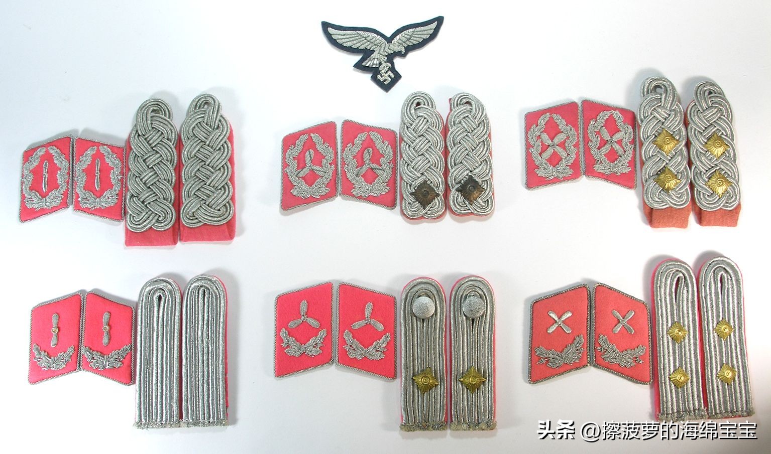 二战德国将军军衔图案,二战德国突击队队长军衔