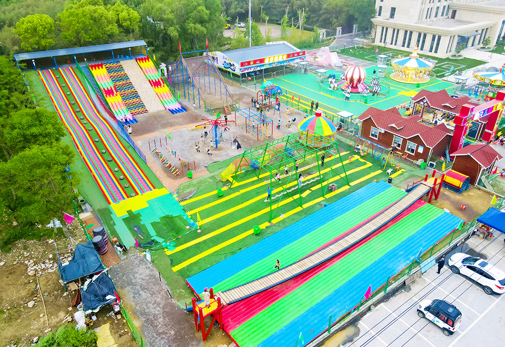 投资无动力游乐园怎样选游乐设备,福建网红无动力户外游乐设备