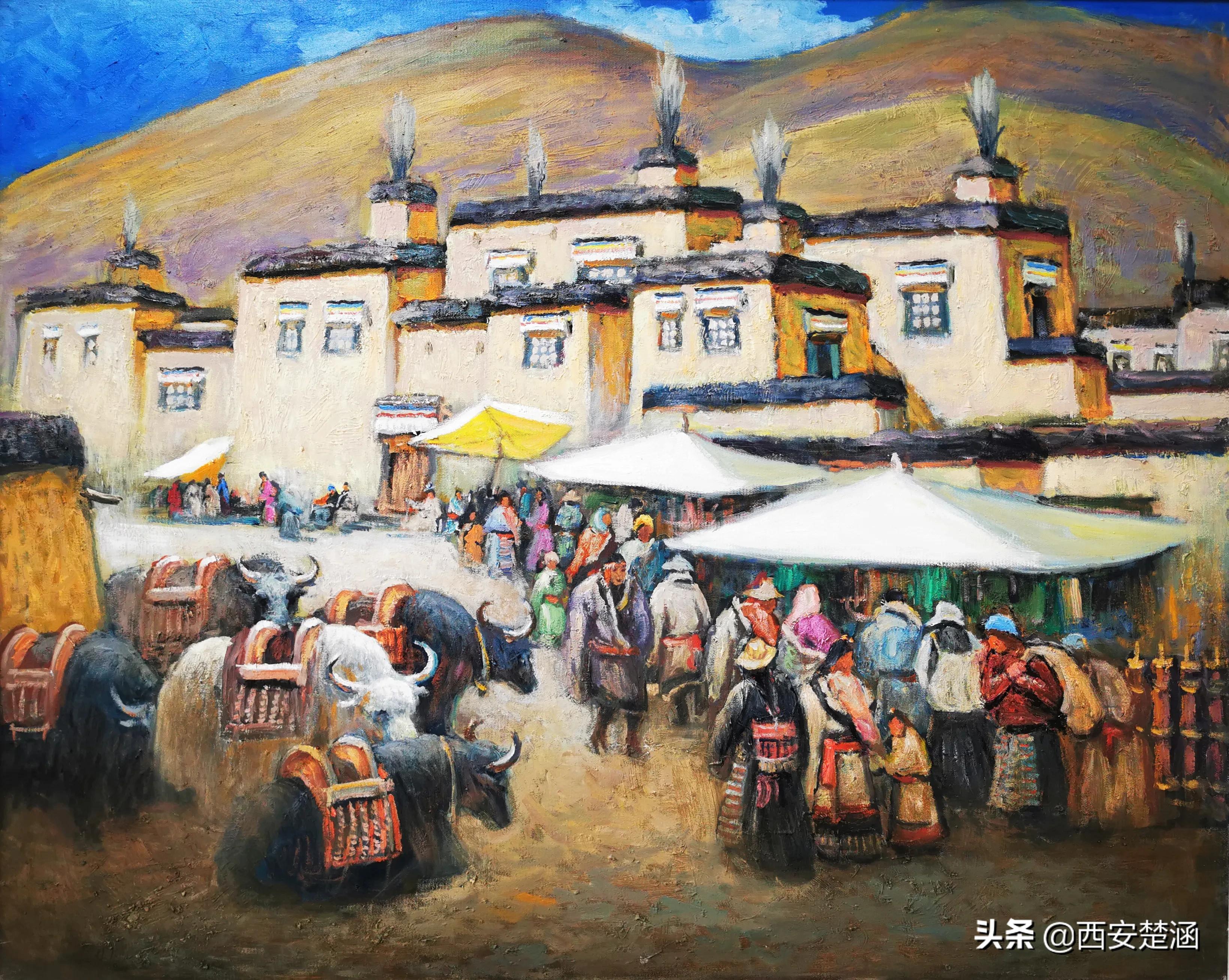 品味或者猜谜：乱弹蔡文杰油画