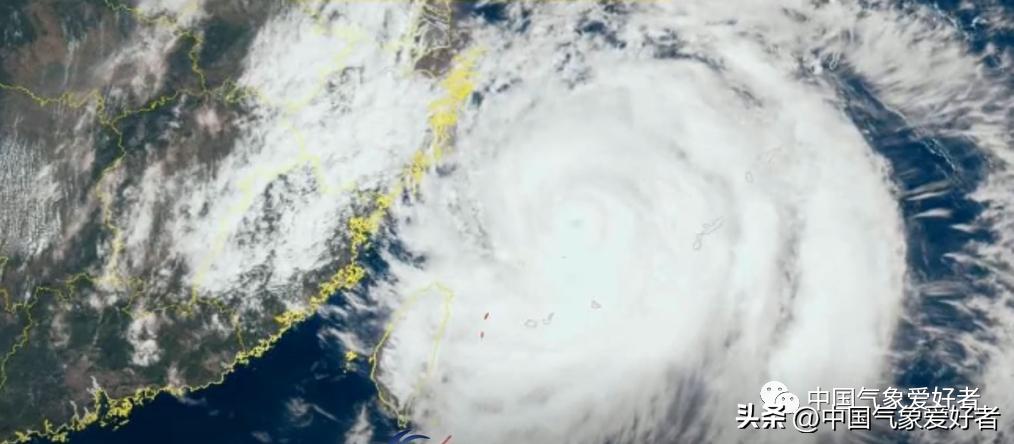 重返超台!轩岚诺正携狂风暴雨靠近华东,随后避开我国陆地去韩国