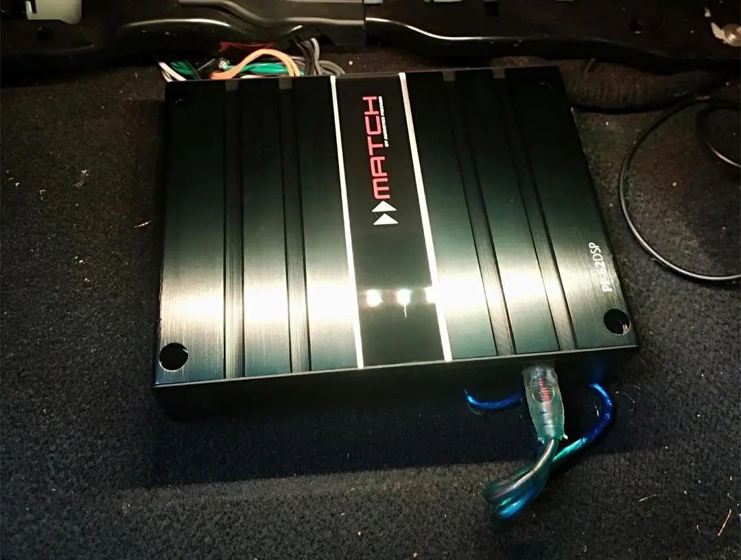 偏爱人声，激情碰撞，本田思域无损对插德国MATCHPP62DSP功放