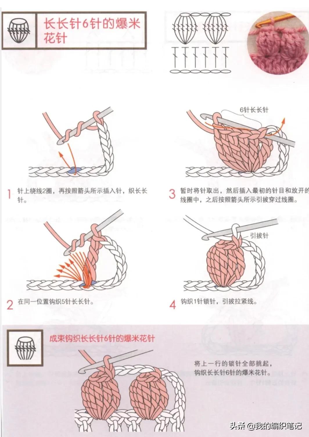 钩针编织基础教程新手入门,钩针编织零基础入门新手图解教程