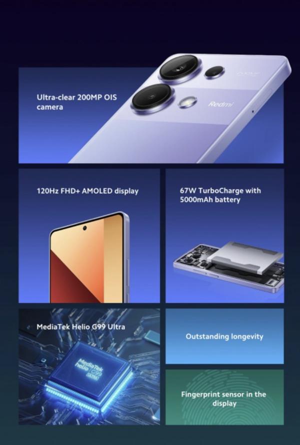 小米redminote13pro公开版,小米redminote13系列官宣