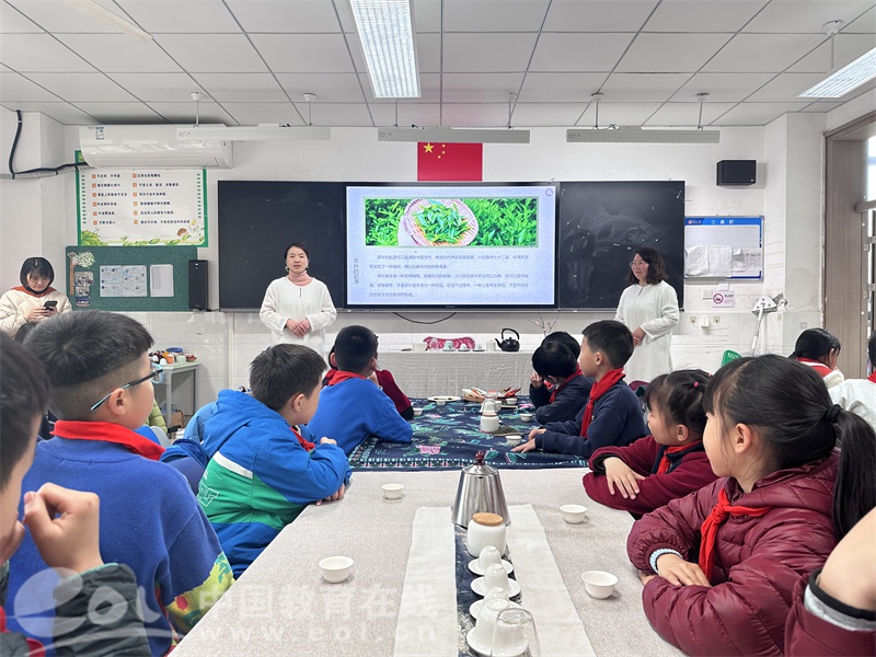 学茶艺习茶礼,校园茶文化普及活动