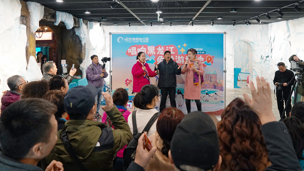 唱歌就能赢门票哈尔滨极地公园“唱响黑龙江·免费游极地”火热进行中