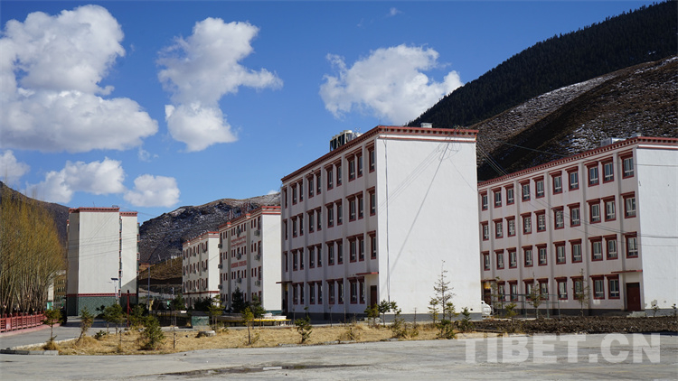 春日的洛隆县第一小学