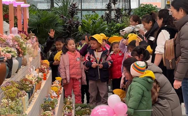 年味渐浓多地年宵花市迎销售高峰,年味渐浓春节临近年宵花热销
