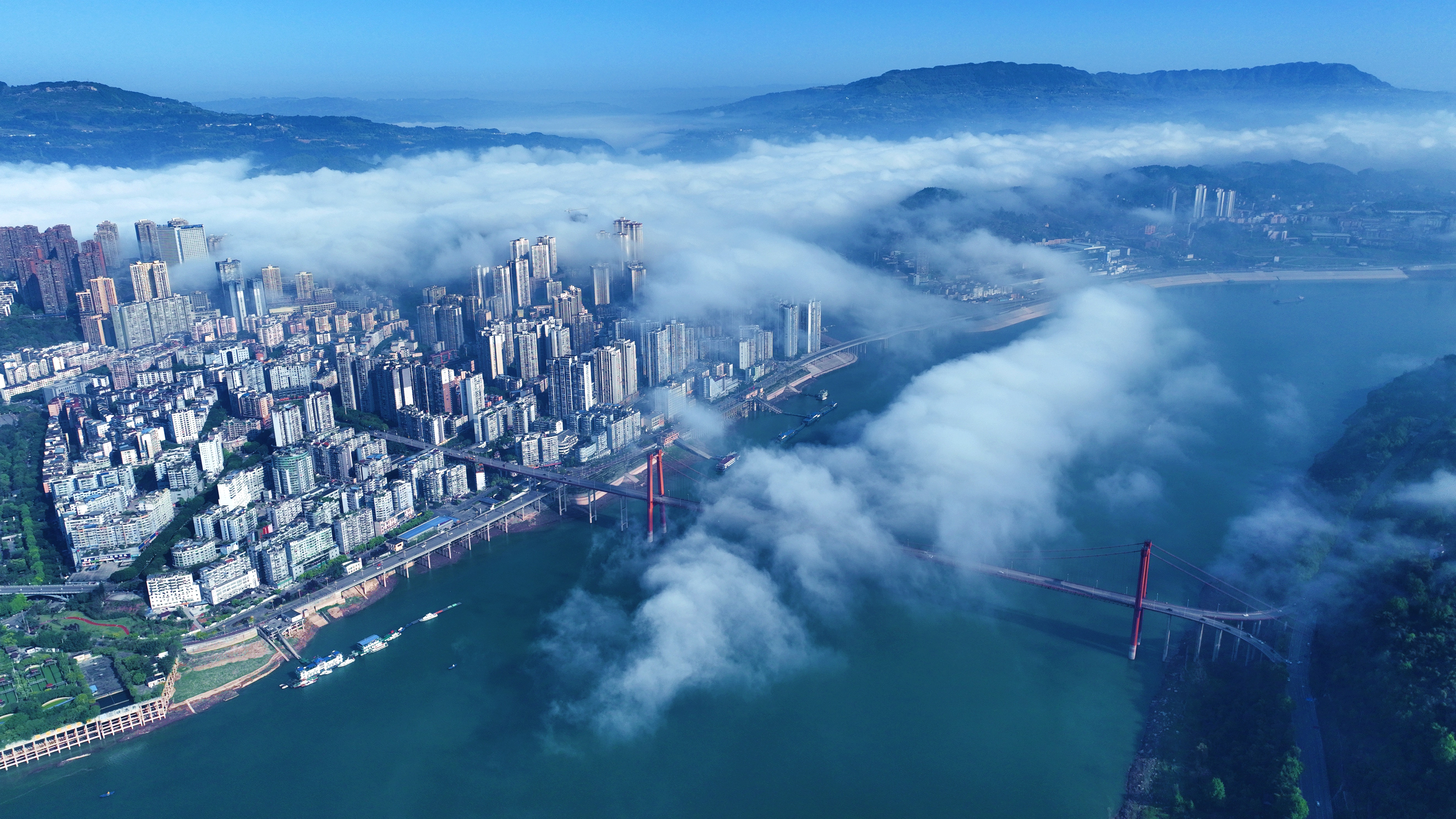 重庆忠县大岭云海,忠县云海奇观