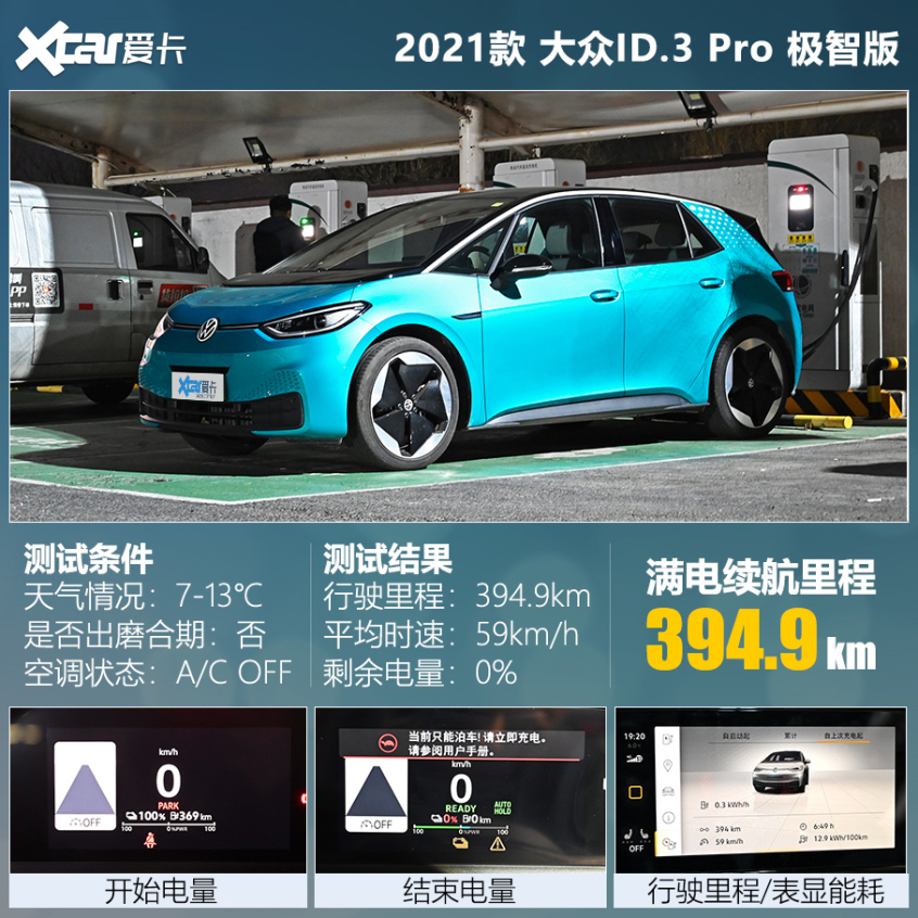 大众id.3测试视频,大众id.3测续航