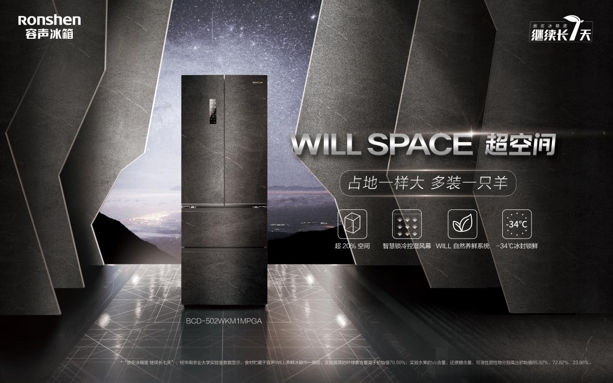 小空间遇到容声大容量,中间差的是一只羊