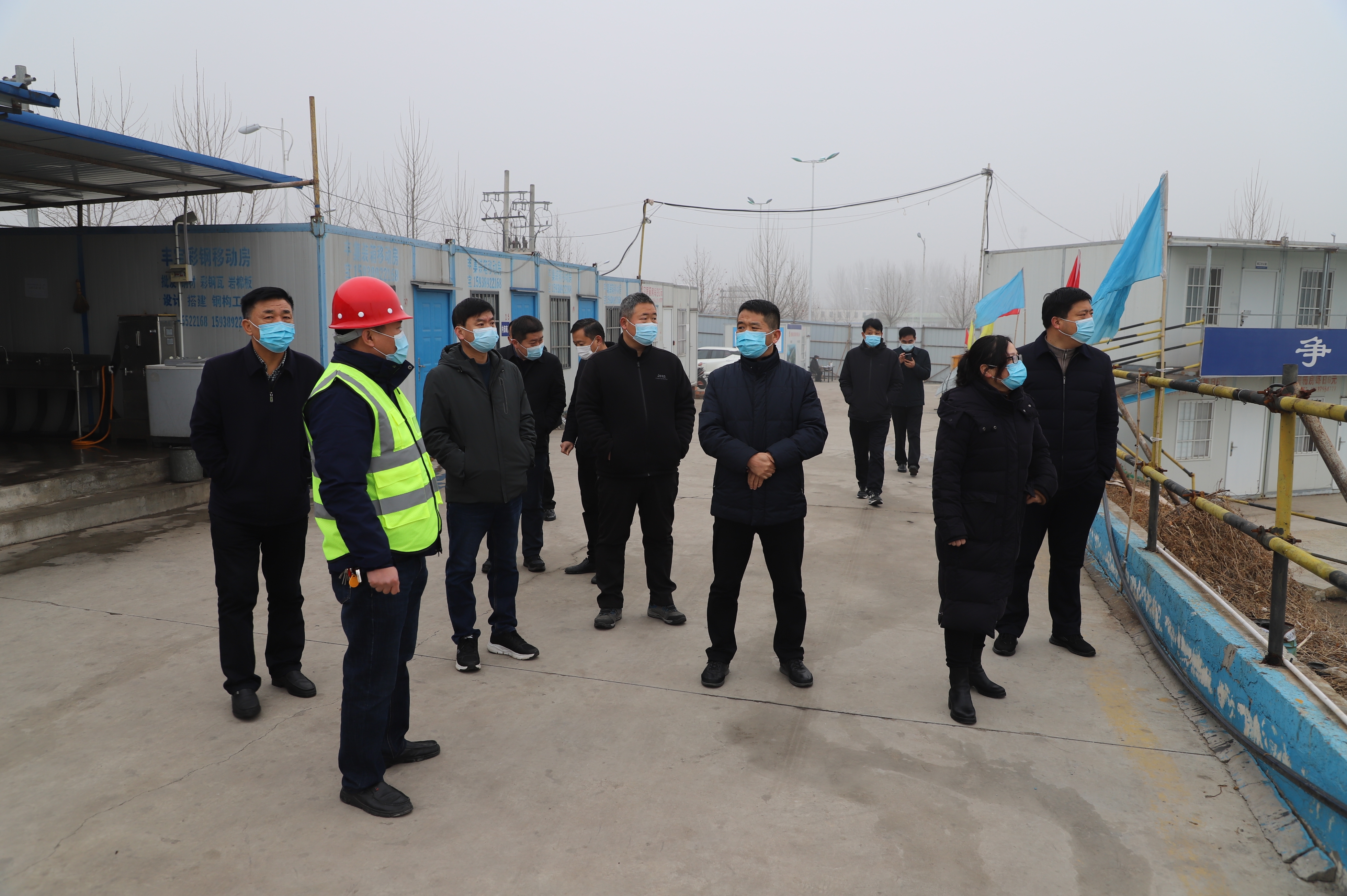 石龙区集中观摩督导重点项目建设,石龙项目