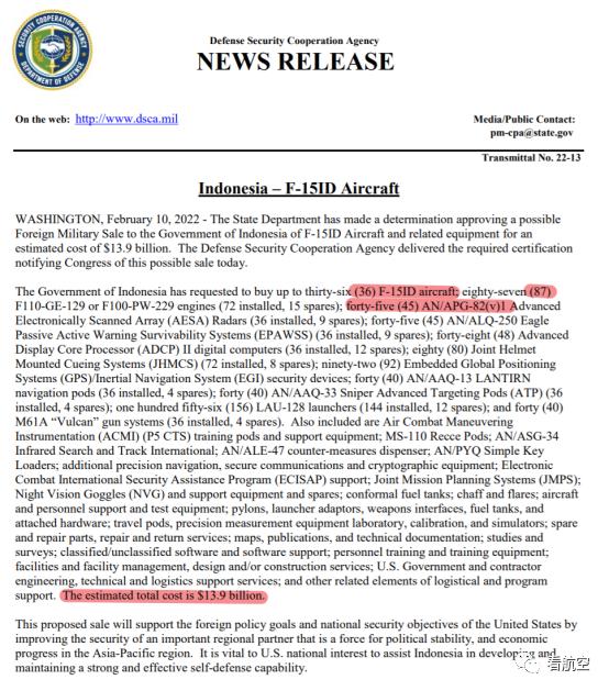 卷起来了？印尼买战机上演“三士夺一桃”