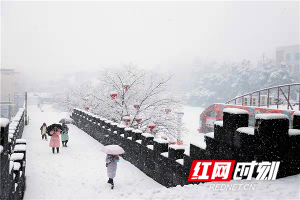 组图丨武冈市：都梁古城雪韵