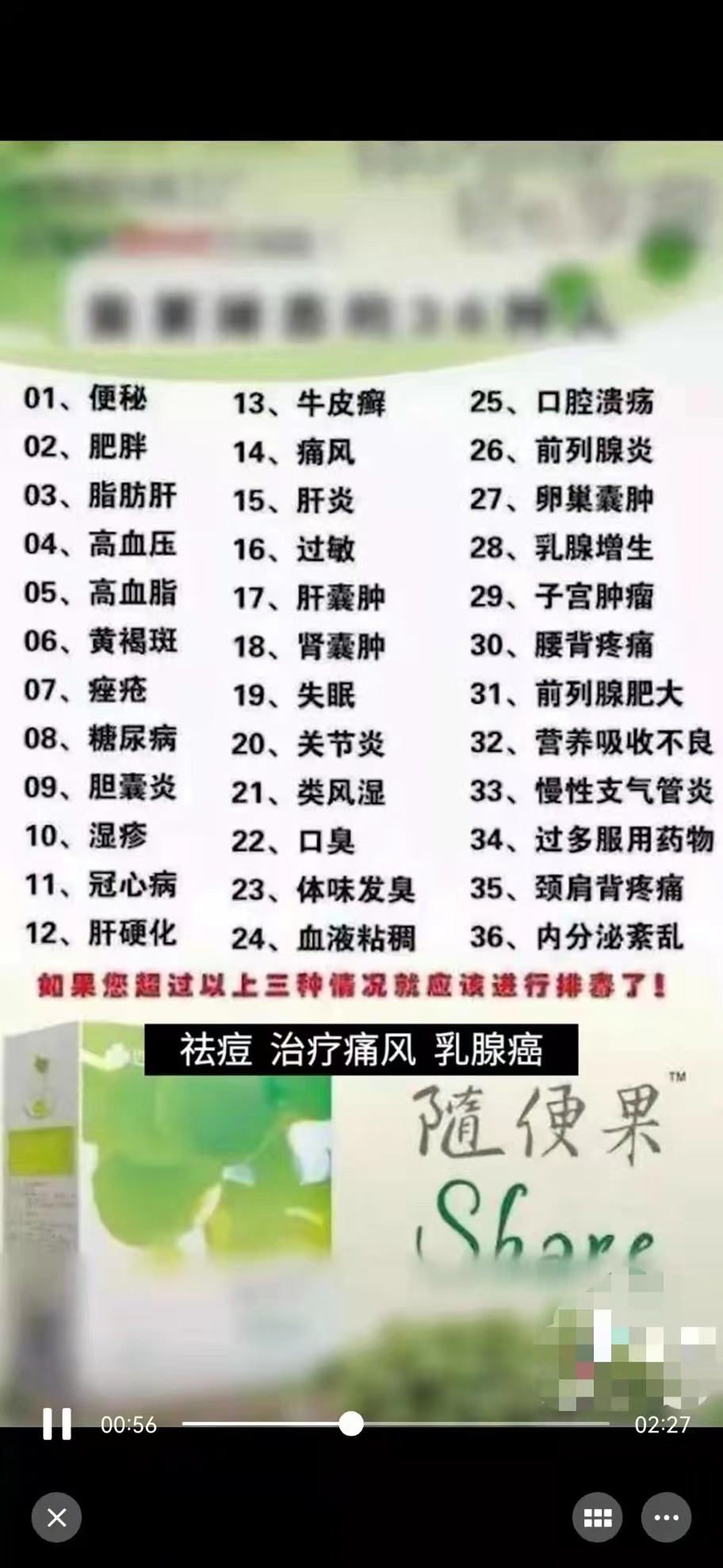 随便果是减肥的还是排毒的,随便果改善痘痘案例