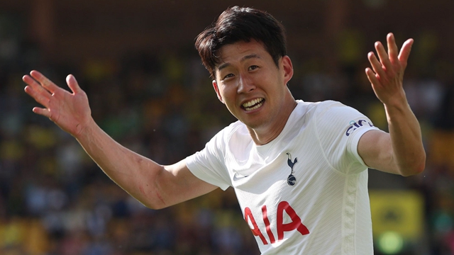 亚洲杯孙兴慜进球,孙兴慜勒沃库森热刺转会费