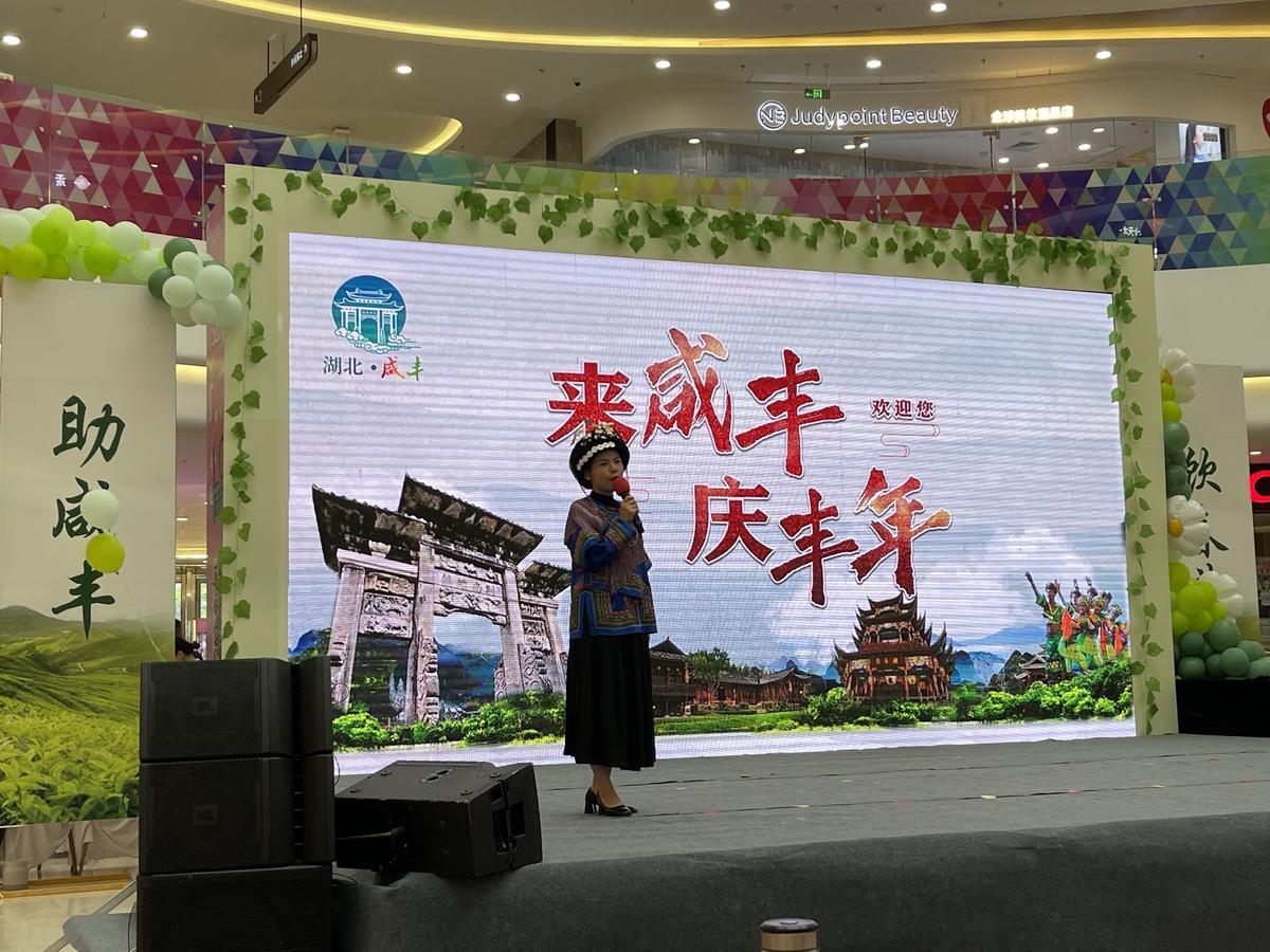 唐崖春茶江城飘香咸丰优质农产品消费帮扶推介活动在汉举行