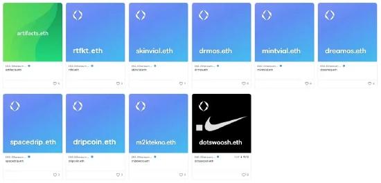 耐克Web3部门以3.5万美元购买“DotSwoosh”以太坊域名