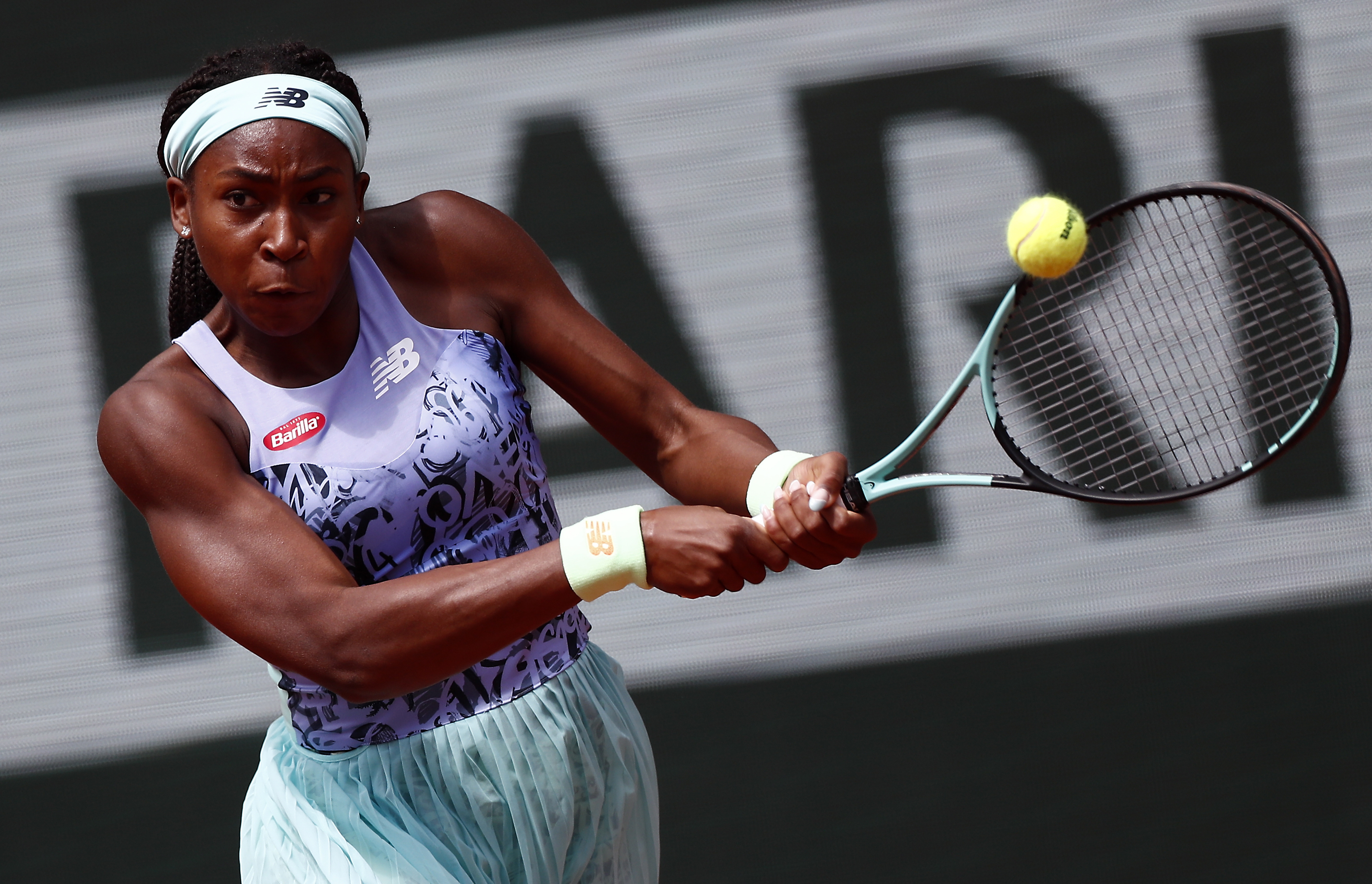 法网女单第4轮萨巴伦卡比,外代二线