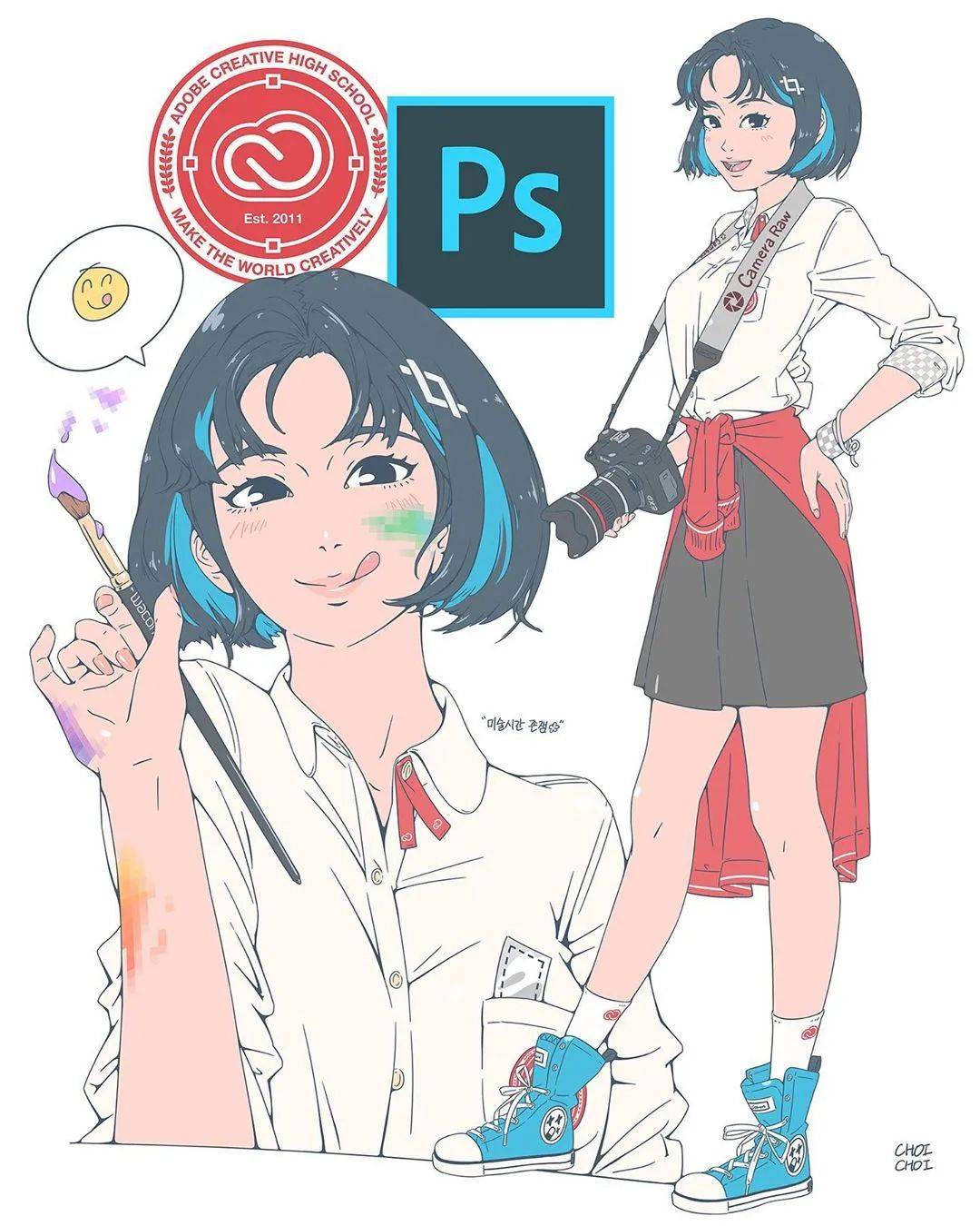 adobeps修改人像,adobephotoshop动漫