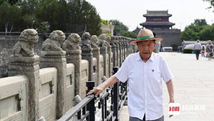 对话“七七事变”亲历者郑福来：那一晚被枪炮惊醒炮弹在家边爆炸