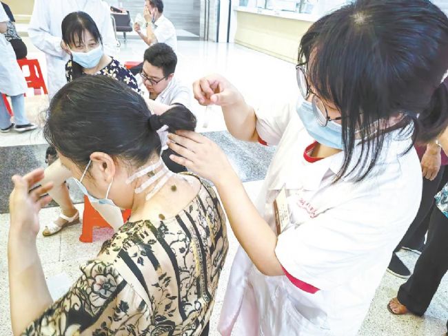 三伏天艾草热敷贴,三伏贴药贴