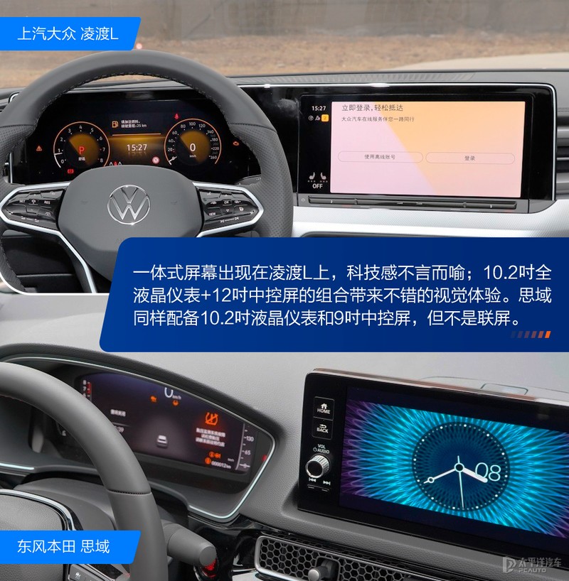 大众凌渡和本田思域哪个发动机好,要颜值还是要配置