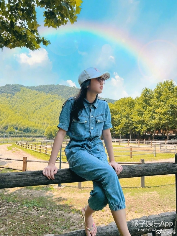 吴尊女儿neinei11岁近照,吴尊女儿neinei小时候爸爸去哪儿