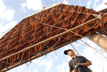 造一艘古帆船,造古船