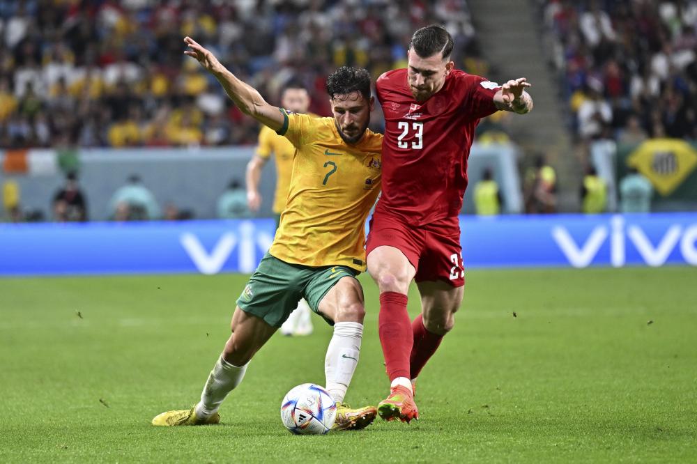 澳大利亚1比0丹麦全场集锦,澳大利亚2-0完胜印度精彩集锦