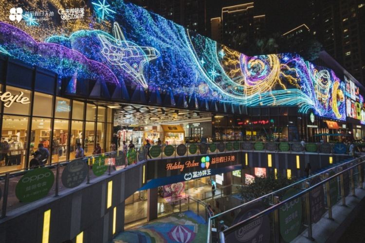 首轮派券秒光！商圈手绘地图亮相助力买买买