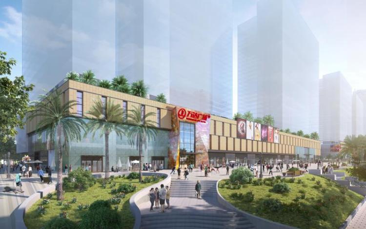 首轮派券秒光！商圈手绘地图亮相助力买买买