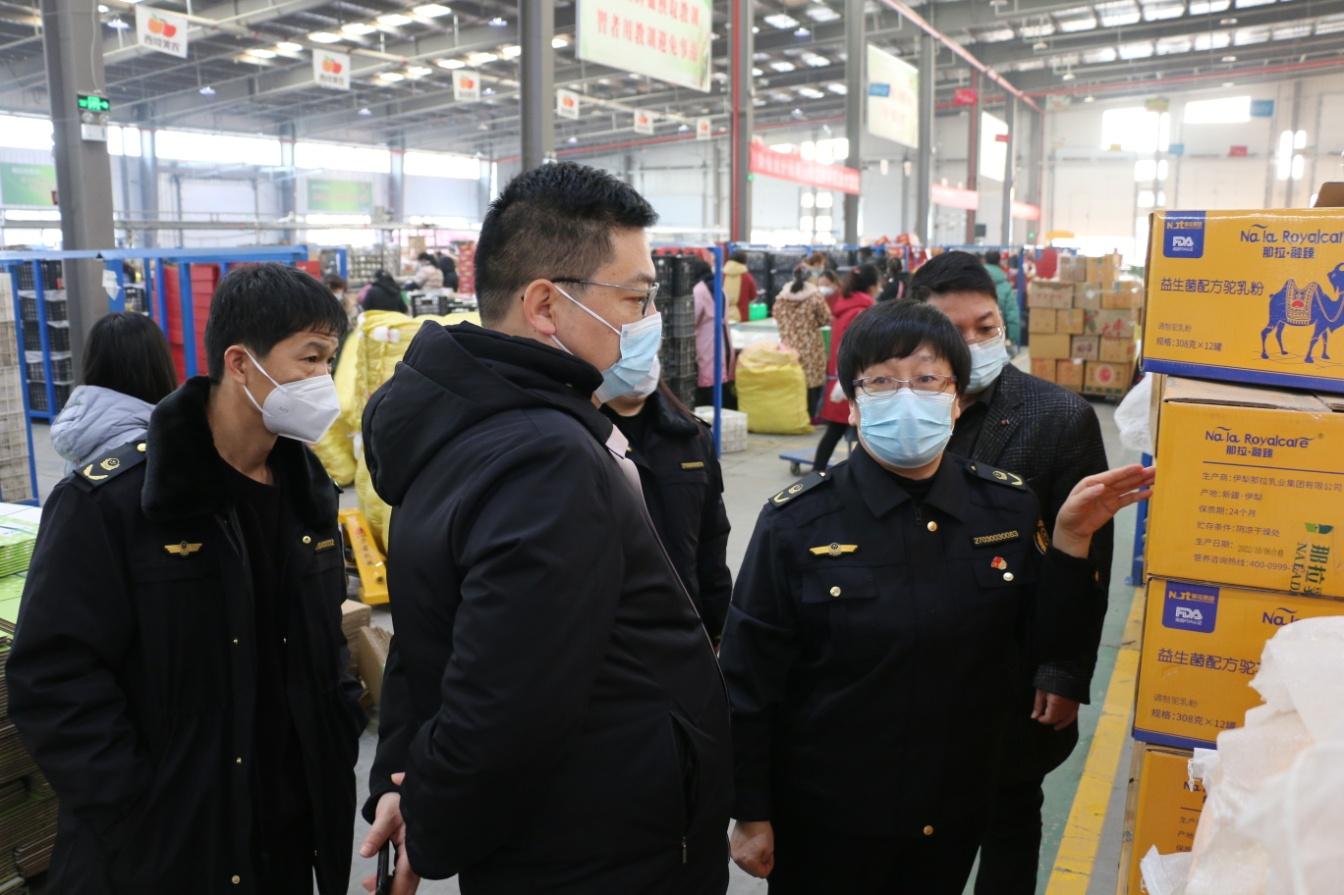 人勤春来早奋进正当时陕西省咸阳市武功县市场监管局“监管与服务”并重助力电商企业发展壮大