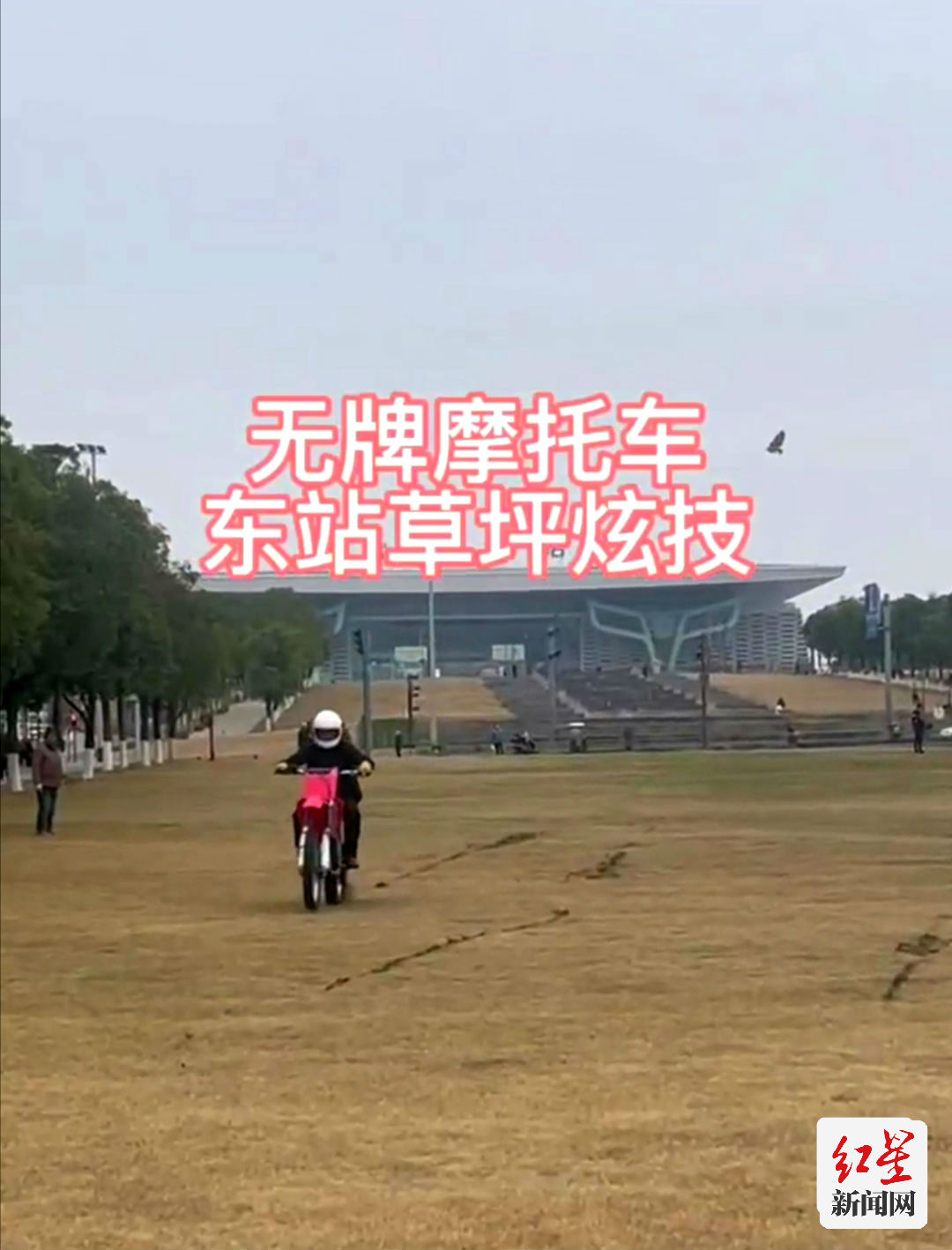 热心群众扶起电瓶车车主,热心市民逼停机车