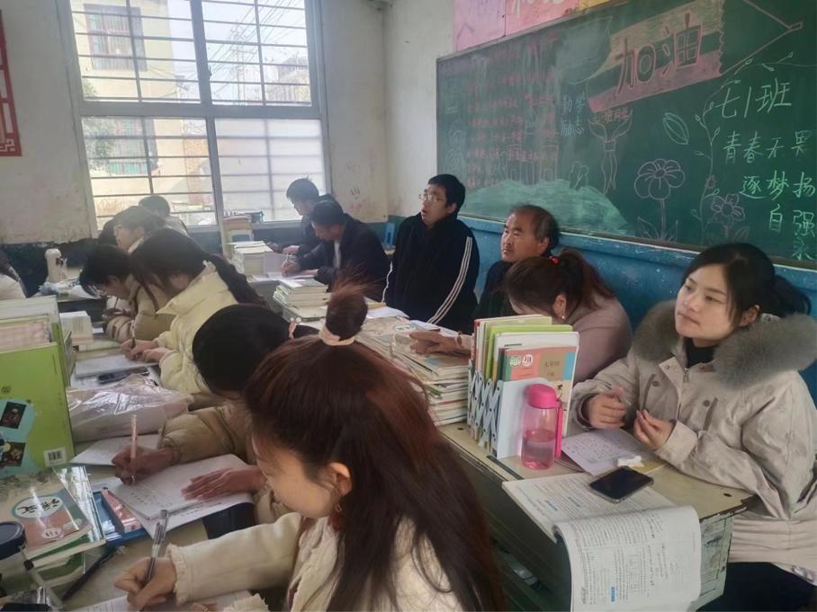 颍上中学教研活动,上蔡县杨屯乡初中视频