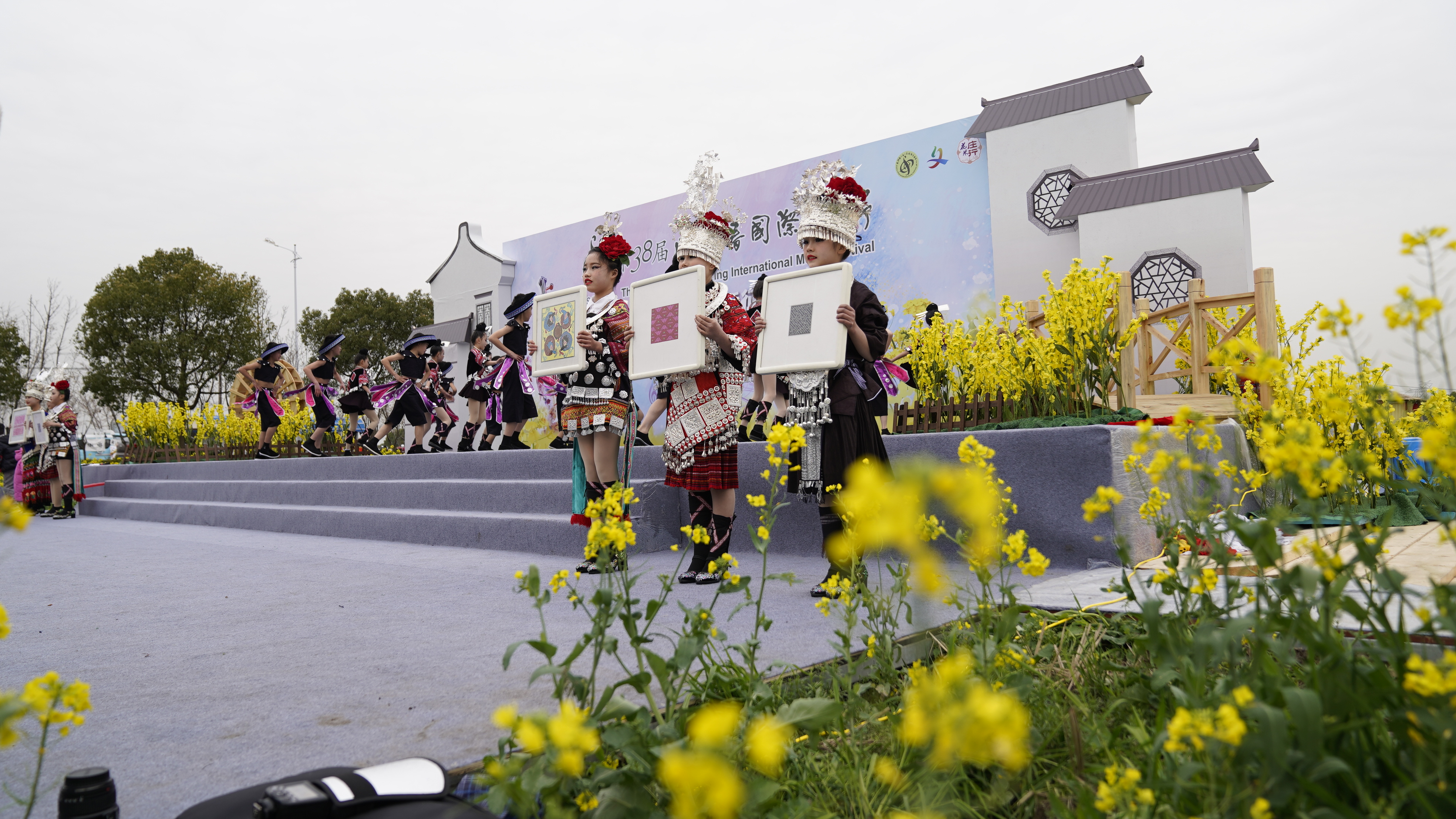 上海油菜花田地,上海田园梦油菜花