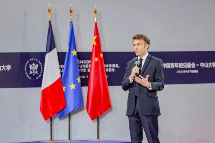 法国总统马克龙访华古琴,法国总统马克龙访华中山大学