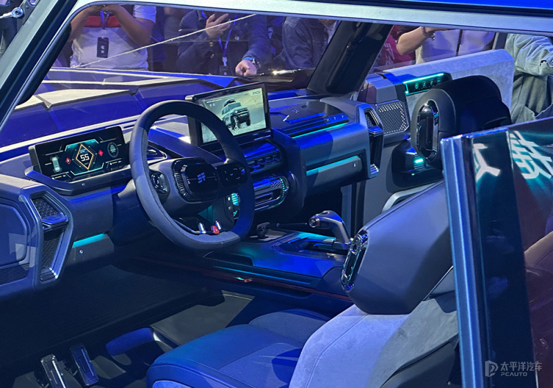 捷途T-3概念车于2023捷途之夜亮相，并发布全新昆仑平台