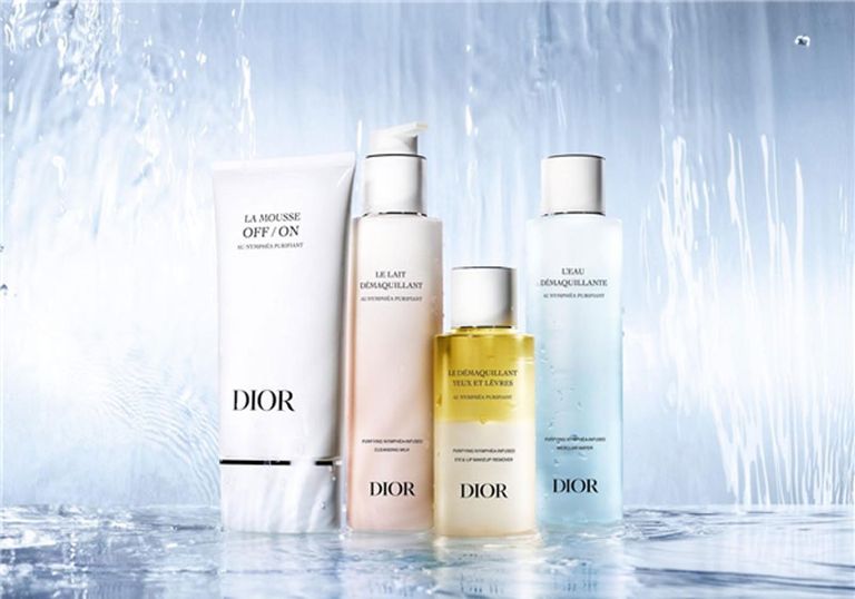 迪奥睡莲眼唇卸妆,迪奥净肤轻柔卸妆水