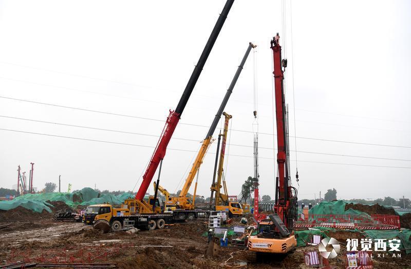 西安东站站房工程正式开工建设