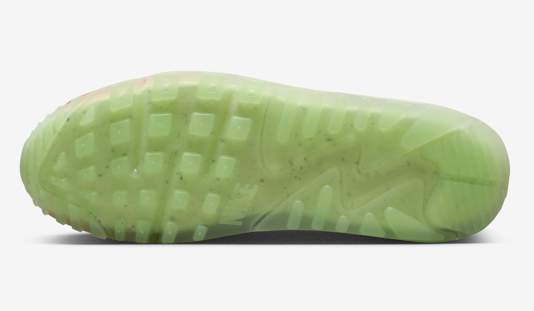 胡萝卜配色加持！「小OW」AirMax90近期发售！