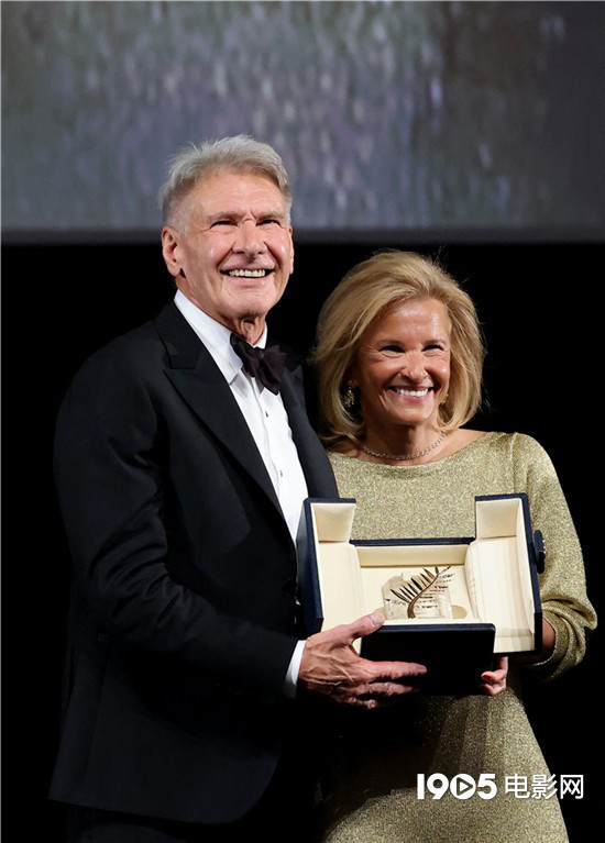 《夺宝奇兵5》戛纳首映哈里森·福特获荣誉金棕榈