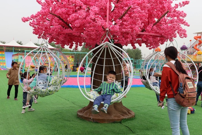 济南东部无动力儿童乐园,济南西客站片区儿童乐园